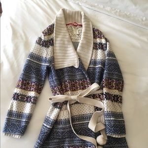 Anthropologie sweater / robe